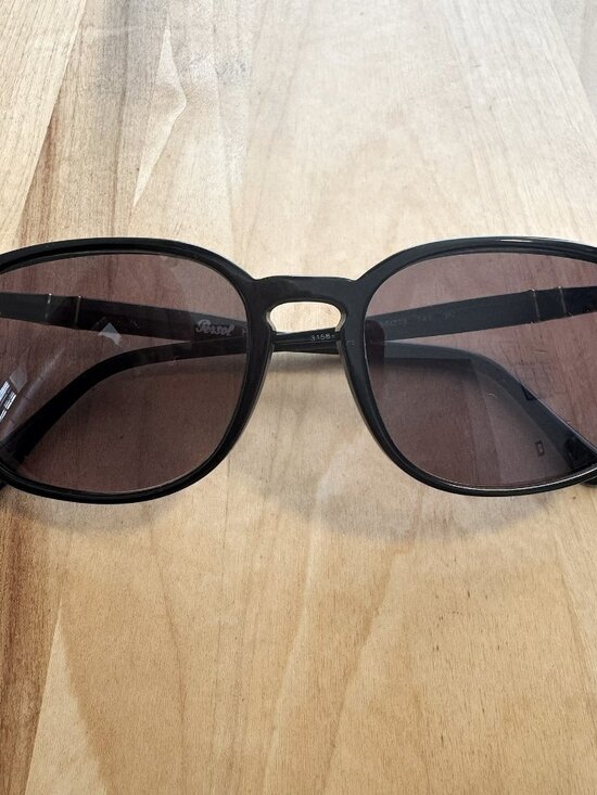 PERSOL 3158-S 95/31 Black Sunglasses Eyeglasses Frames 56-19-145 main image 7